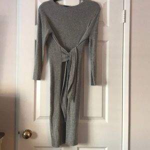 Grey sweater dress | size xsmall